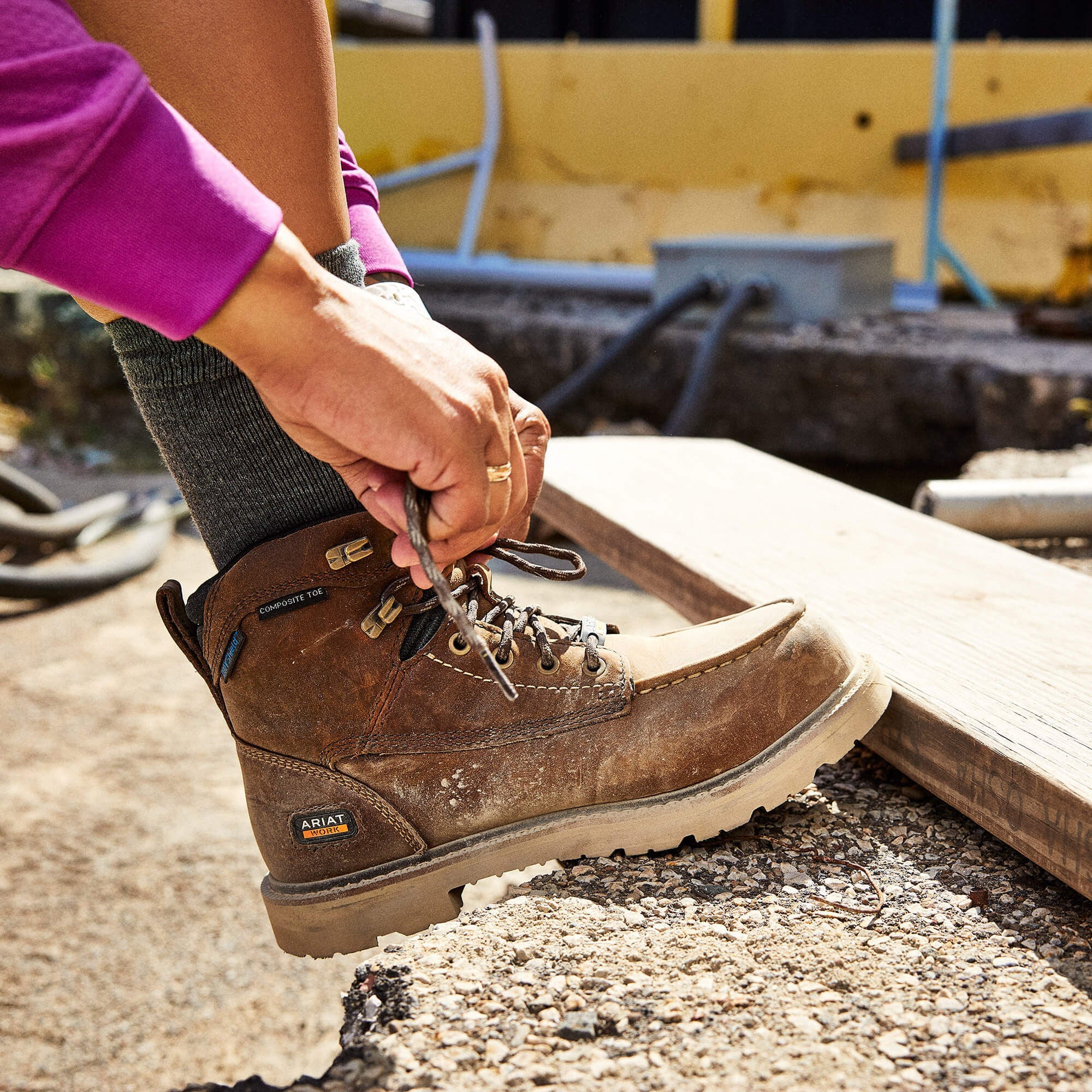 Rebar Lift Waterproof Composite Toe Work Boot