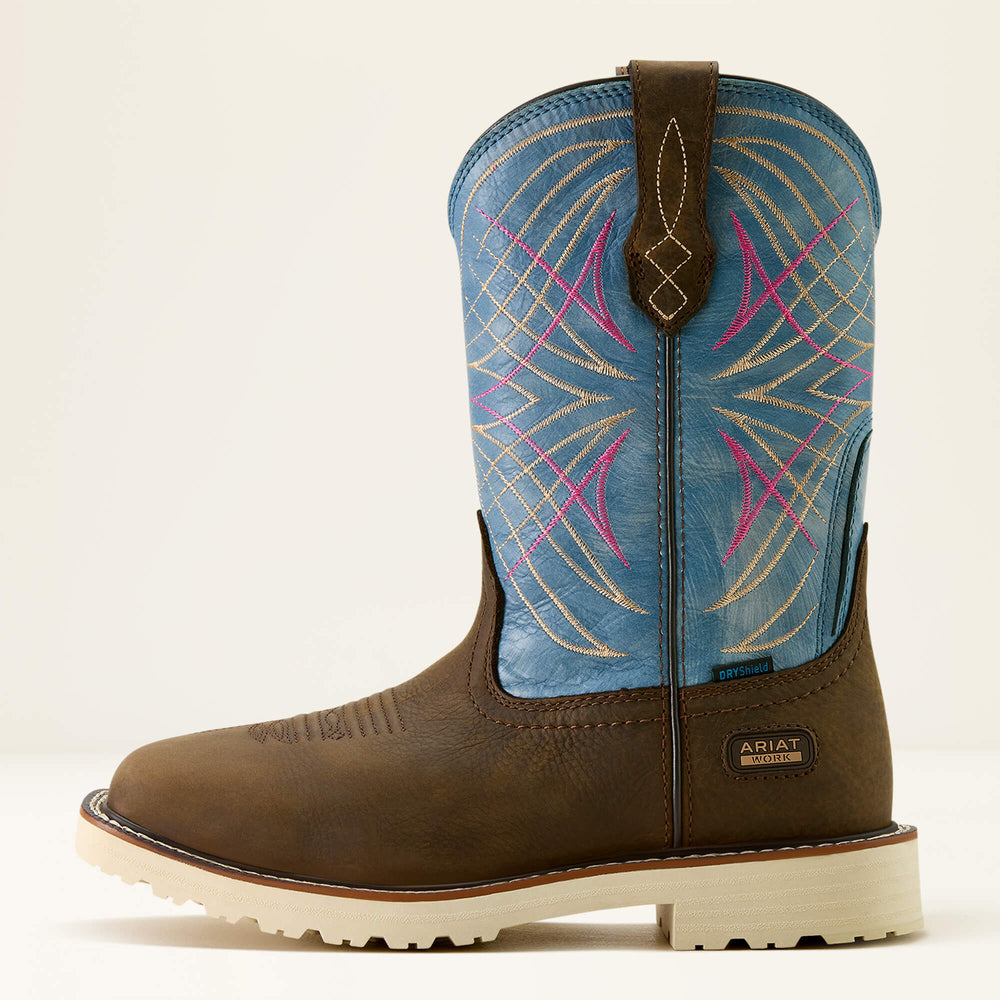 Activator Waterproof Wide Square Toe Work Boot