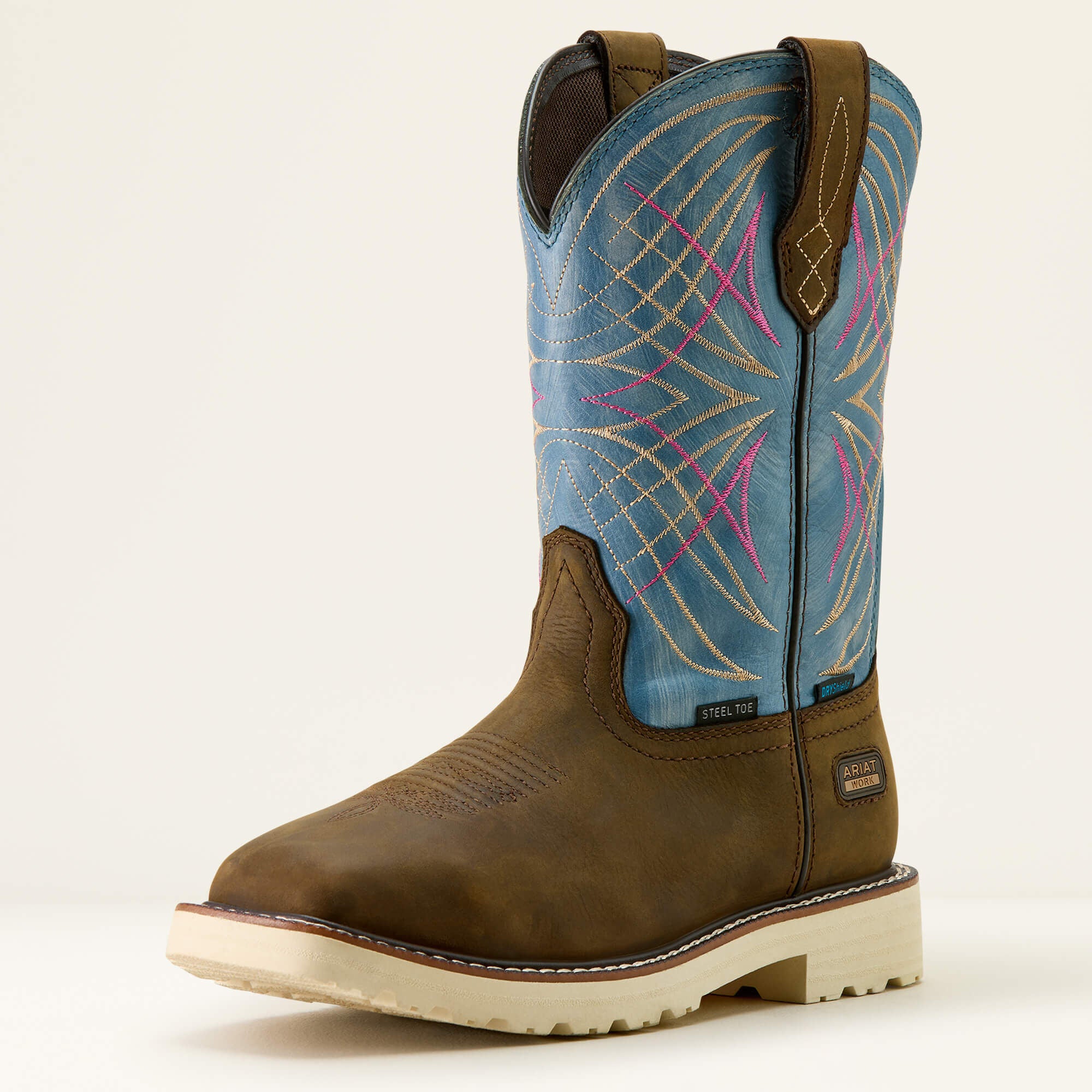 Activator Waterproof Wide Square Toe Steel Toe Work Boot