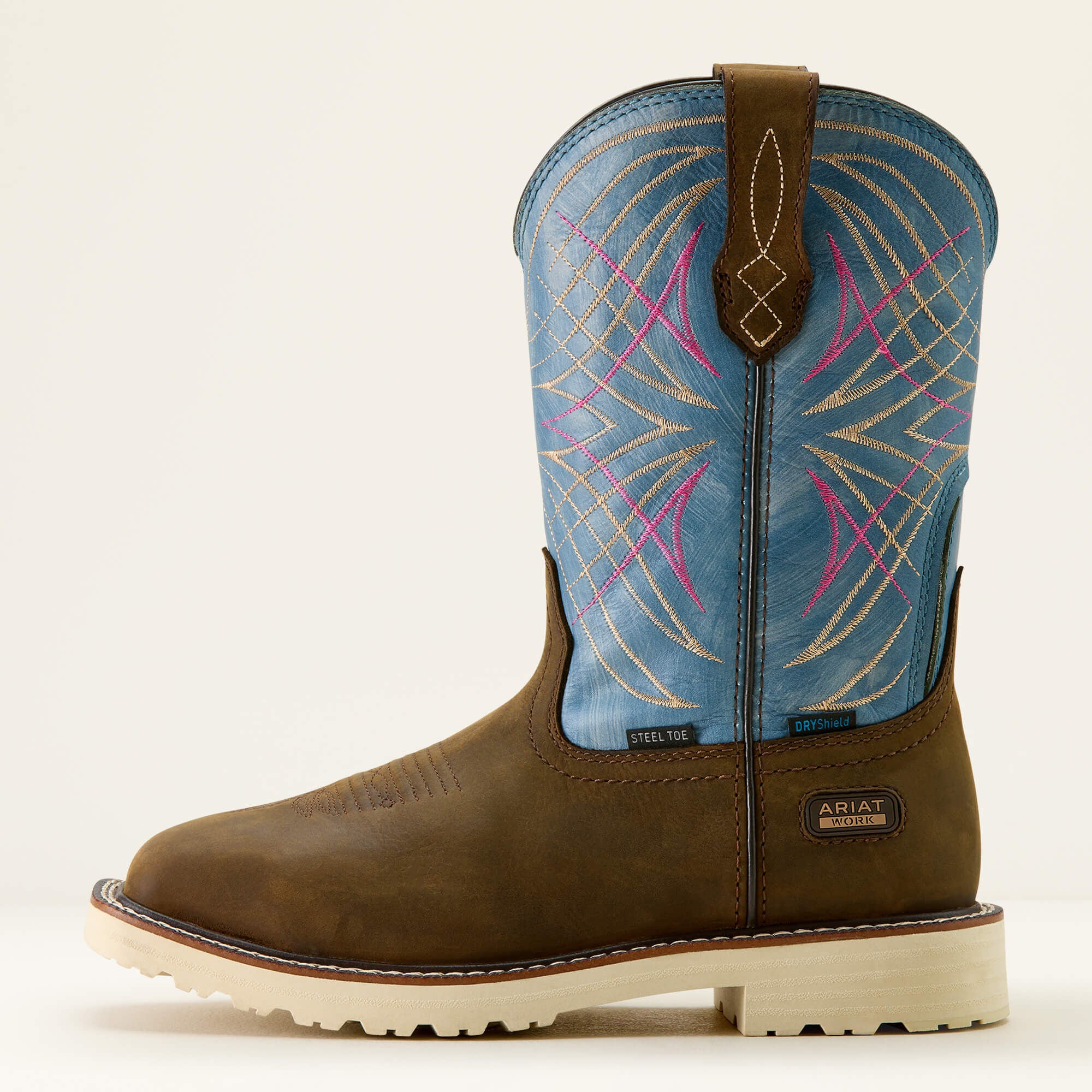 Activator Waterproof Wide Square Toe Steel Toe Work Boot