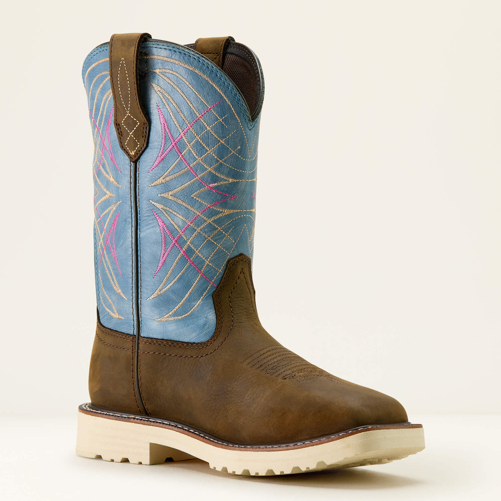 Activator Waterproof Wide Square Toe Steel Toe Work Boot