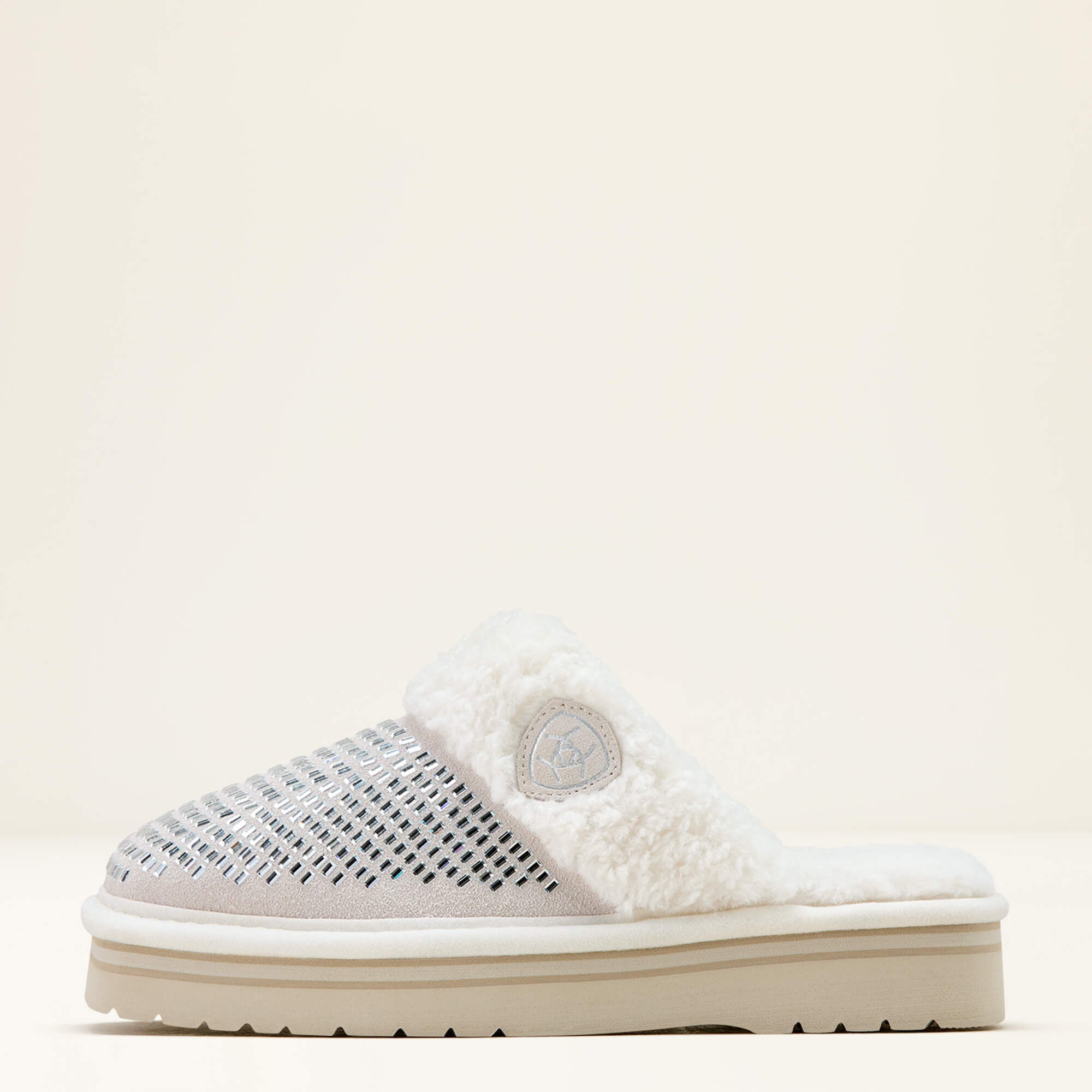 Jackie Square Toe Stack Slipper