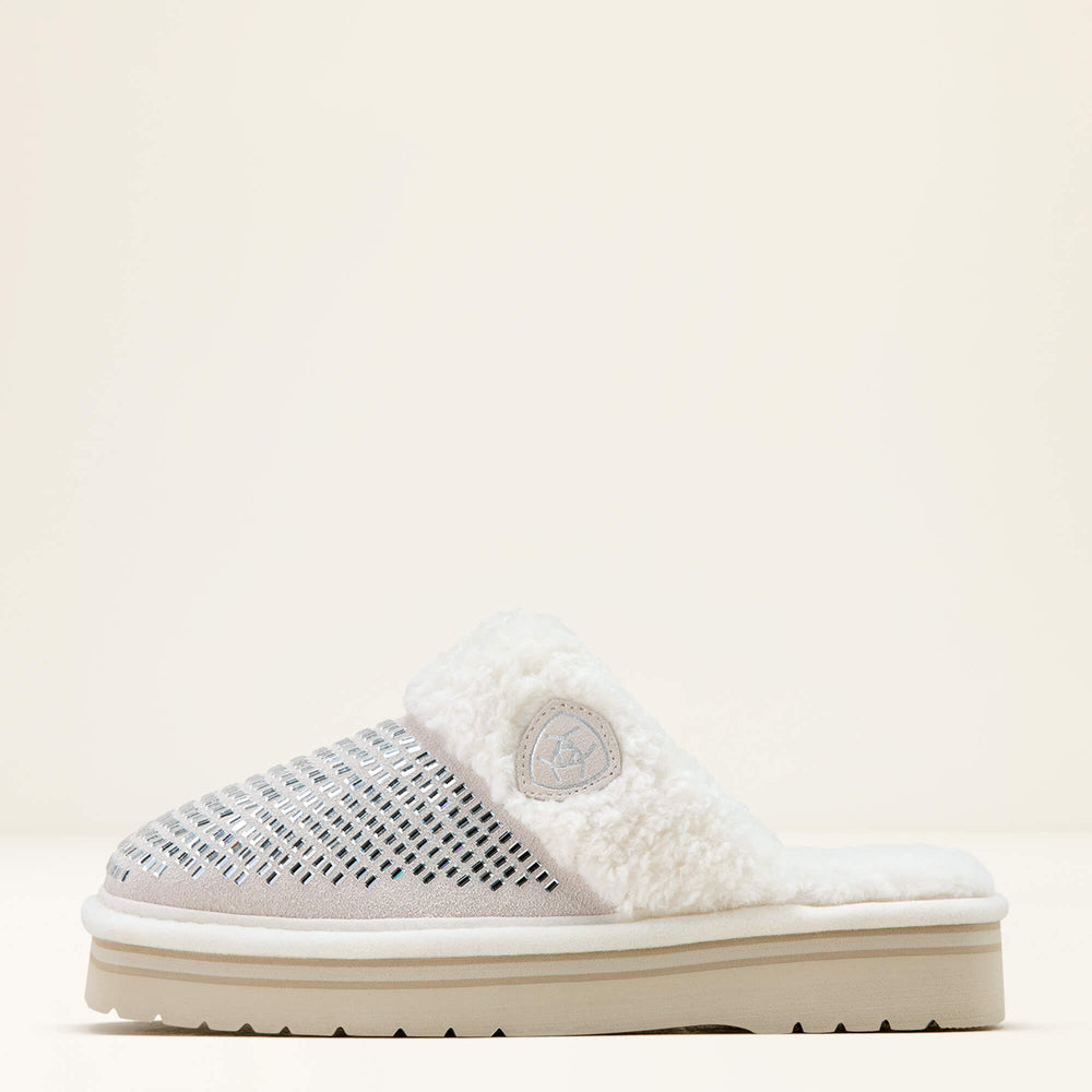 Jackie Square Toe Stack Slipper