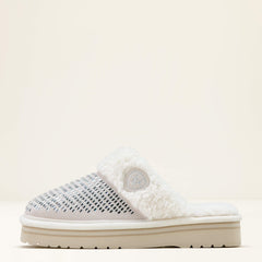 Jackie Square Toe Stack Slipper