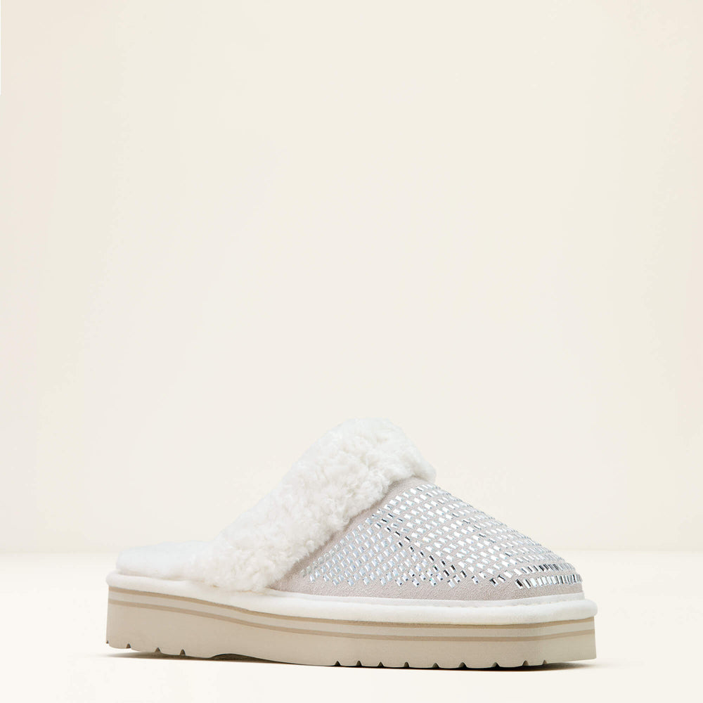 Jackie Square Toe Stack Slipper