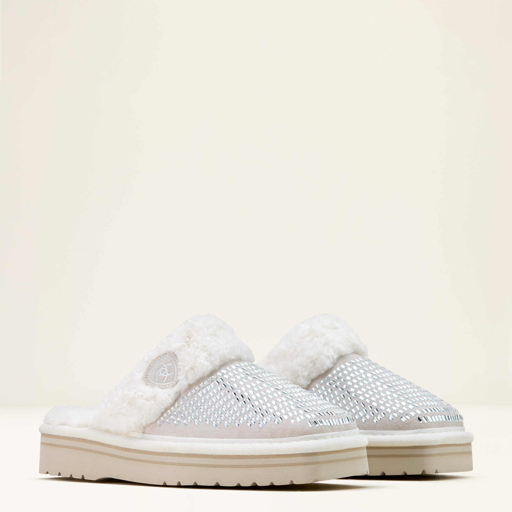 Jackie Square Toe Stack Slipper