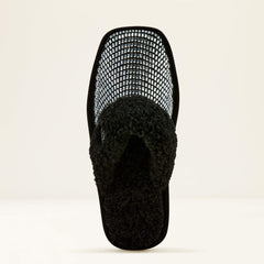 Jackie Square Toe Stack Slipper