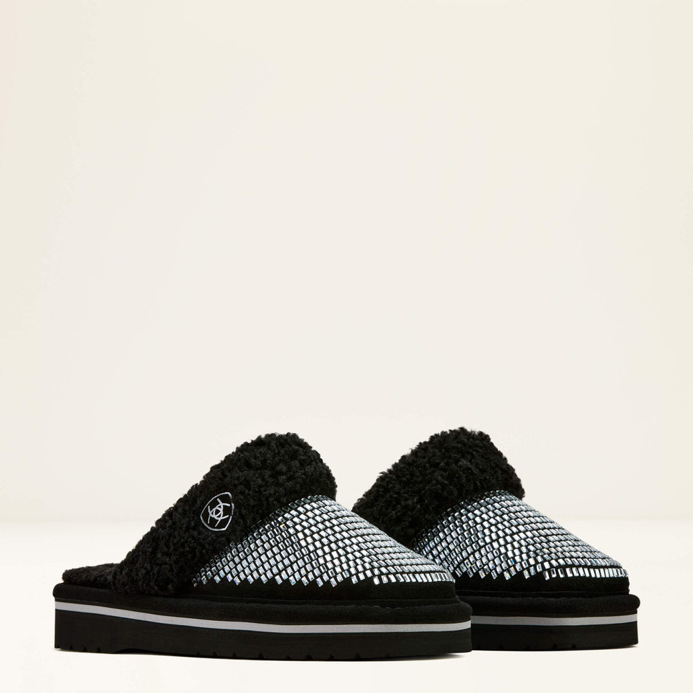 Jackie Square Toe Stack Slipper