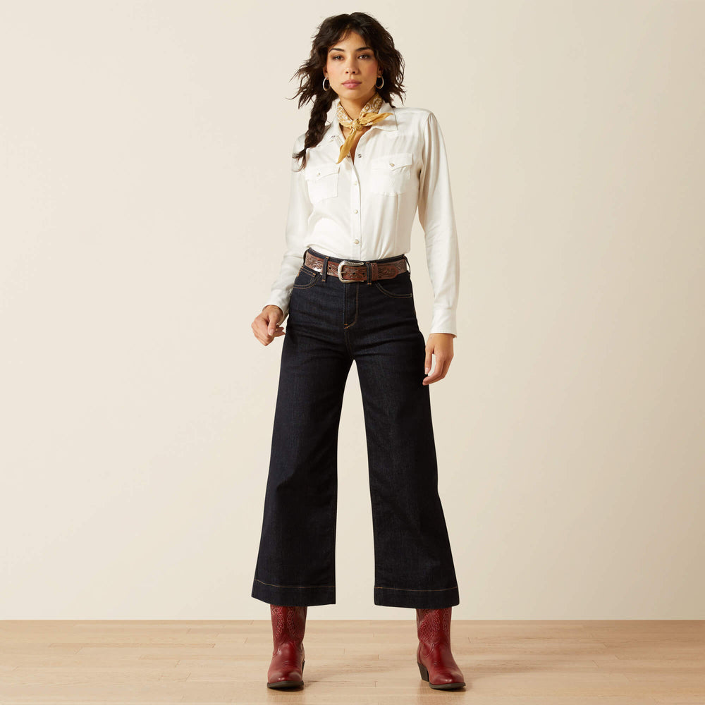 Ultra High Rise Countryside Wide Leg Jean