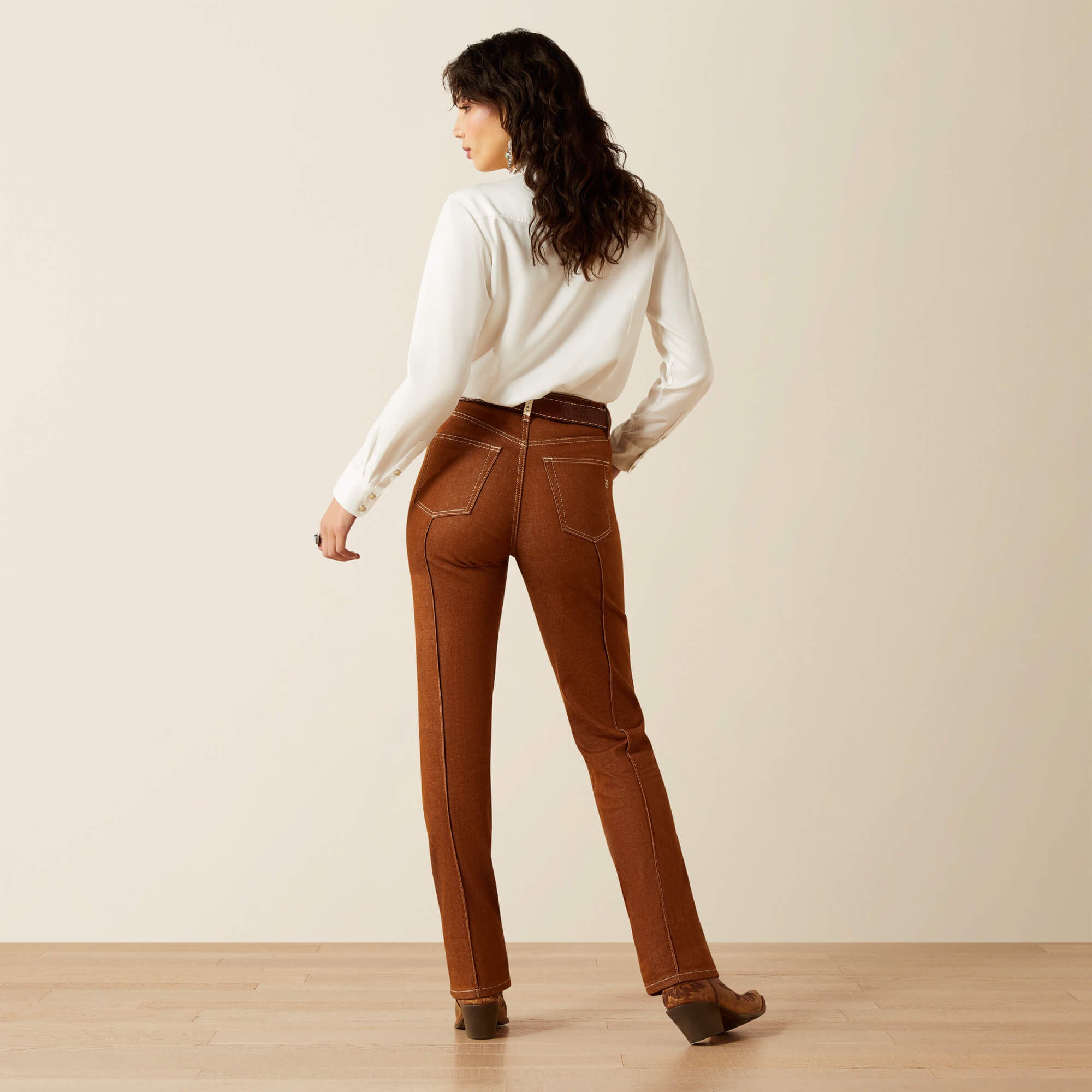 Ultra High Rise Relaxed Straight Leg Jean