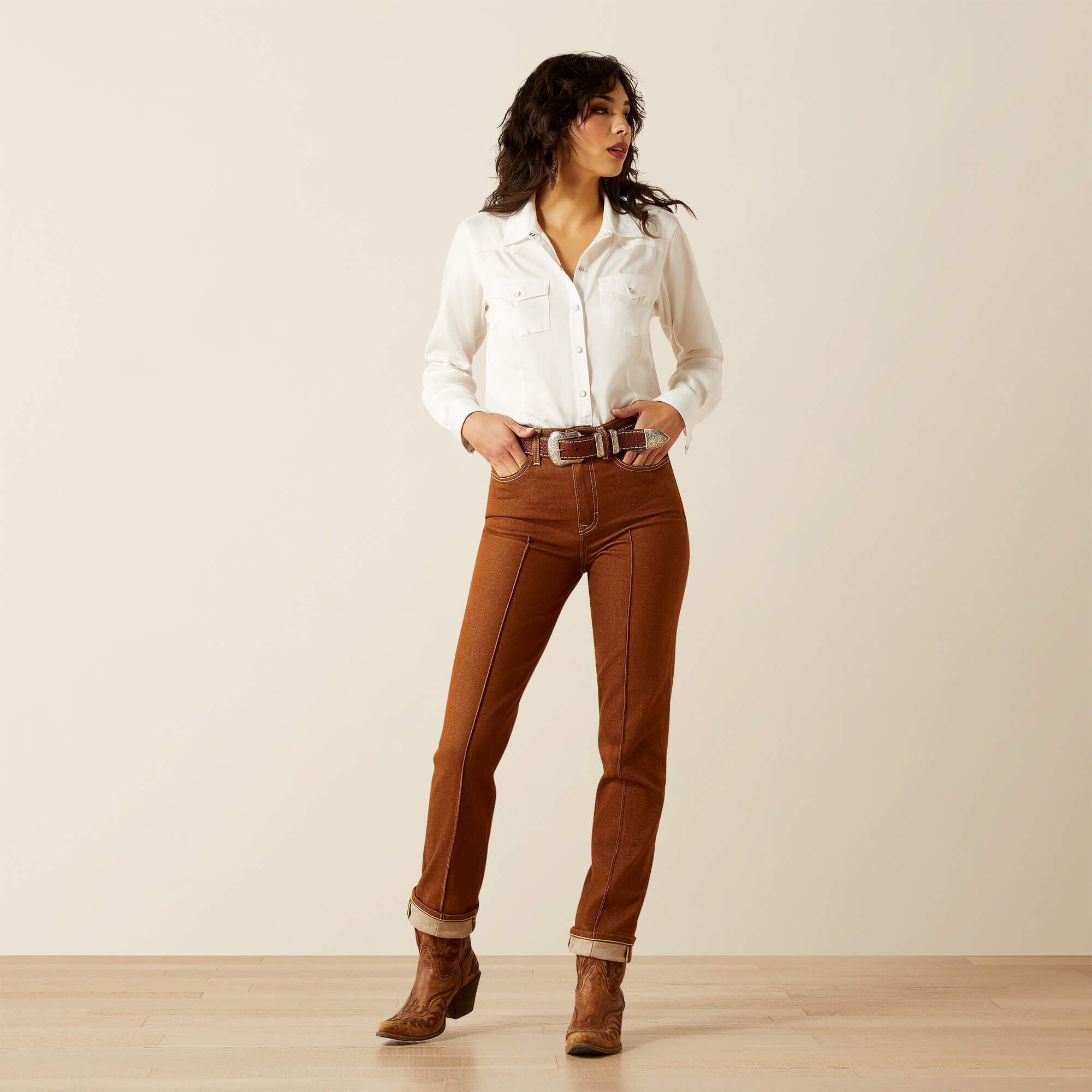 Ultra High Rise Relaxed Straight Leg Jean