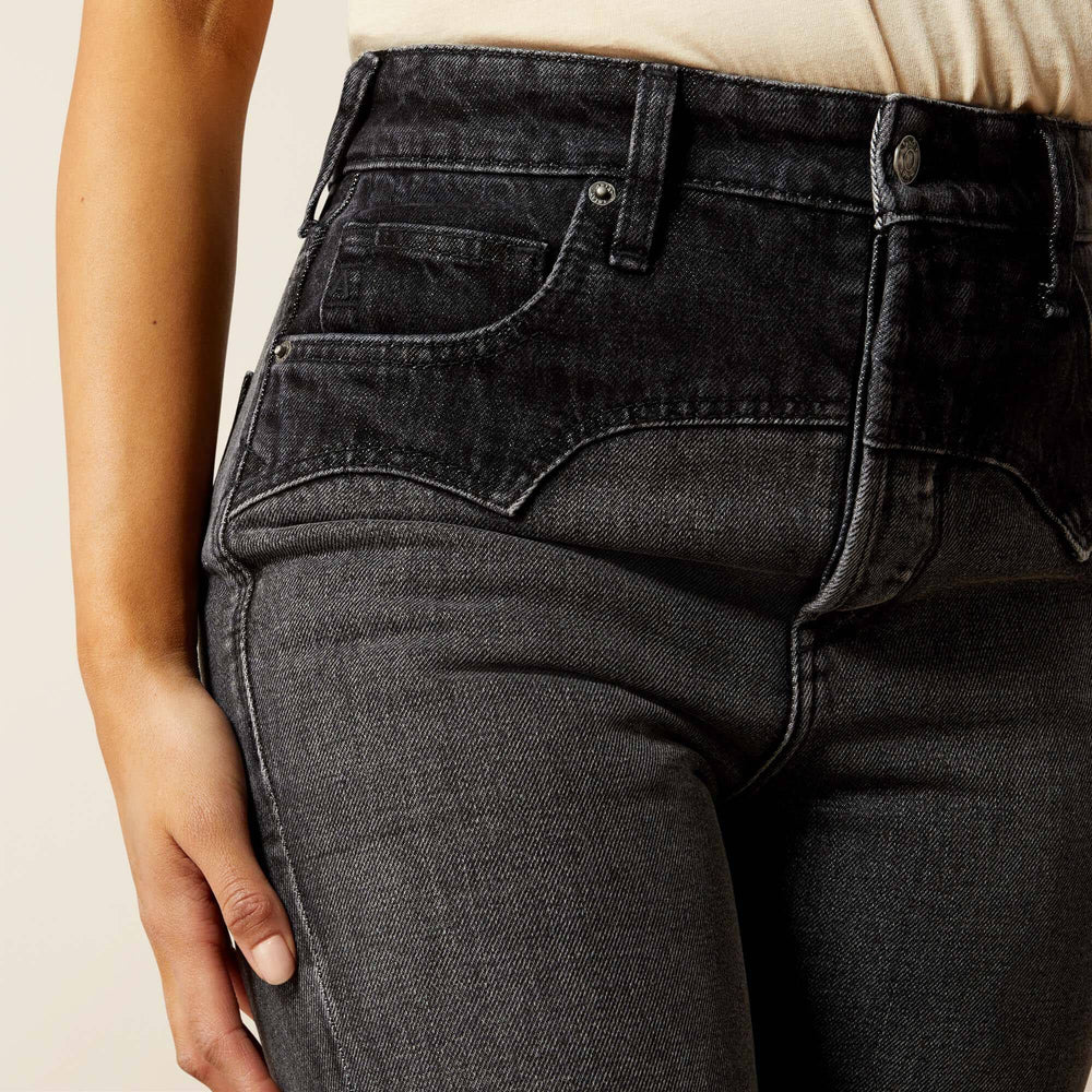 Ultra High Rise Cheyenne Yoke Tomboy Boot Cut Jean