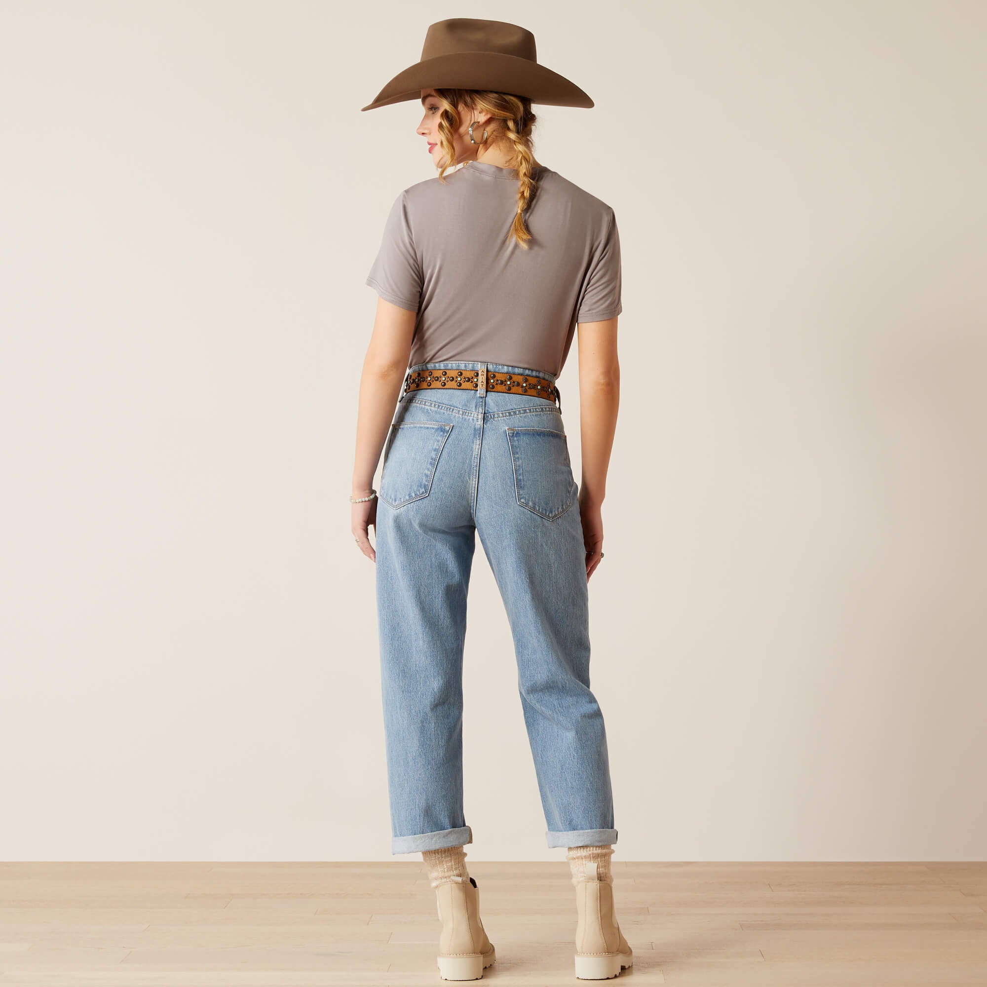 Ultra High Rise Tomboy Straight Leg Jeans