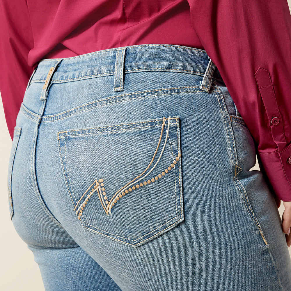 Mid Rise Giovana Leg Slim Trouser Jeans