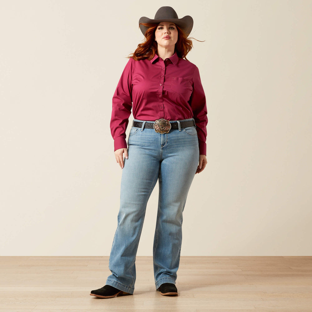 Mid Rise Giovana Leg Slim Trouser Jeans