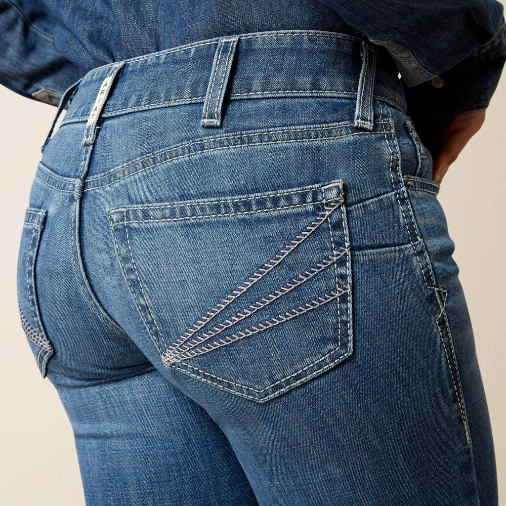 Mid Rise Aisha Boot Cut Jean