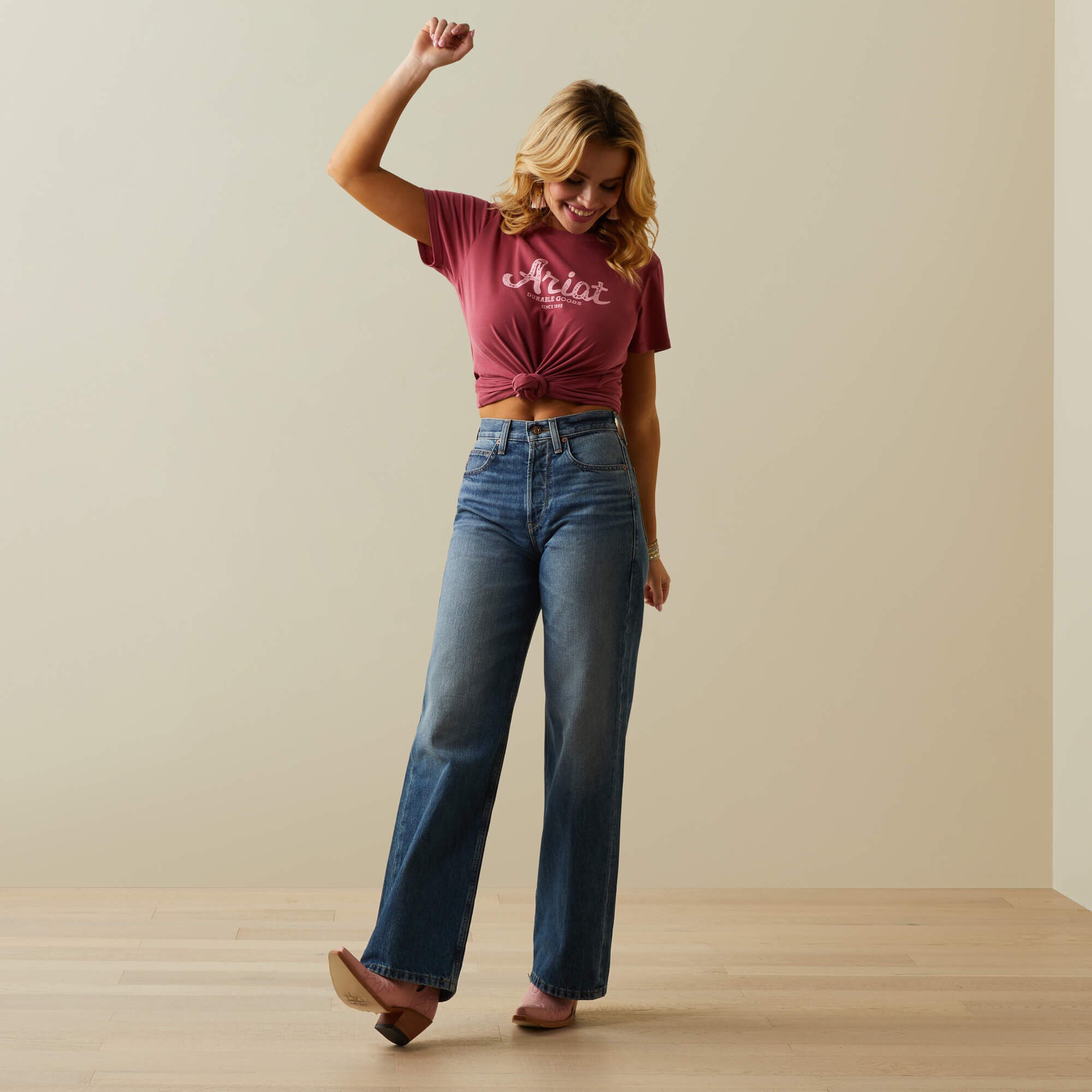 Ultra High Rise Tomboy Wide Jean