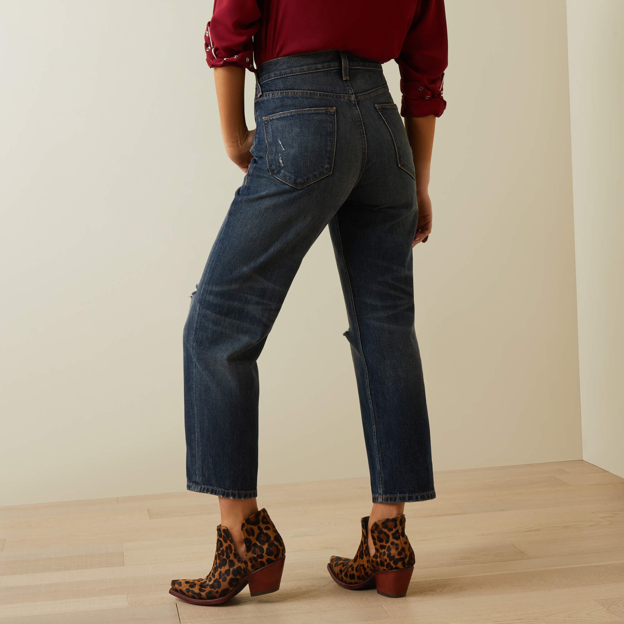 Ultra High Rise Tomboy Straight Jean