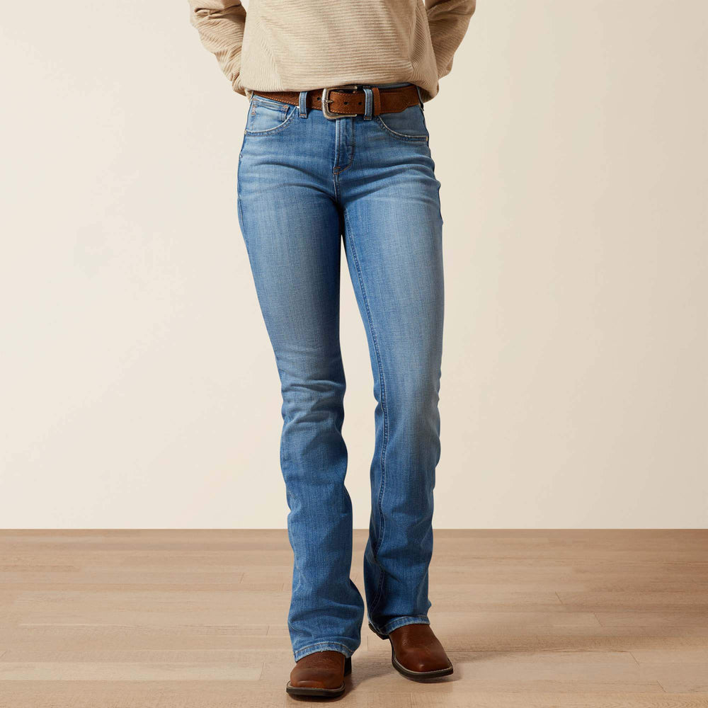 High Rise Camellia Boot Cut Jean