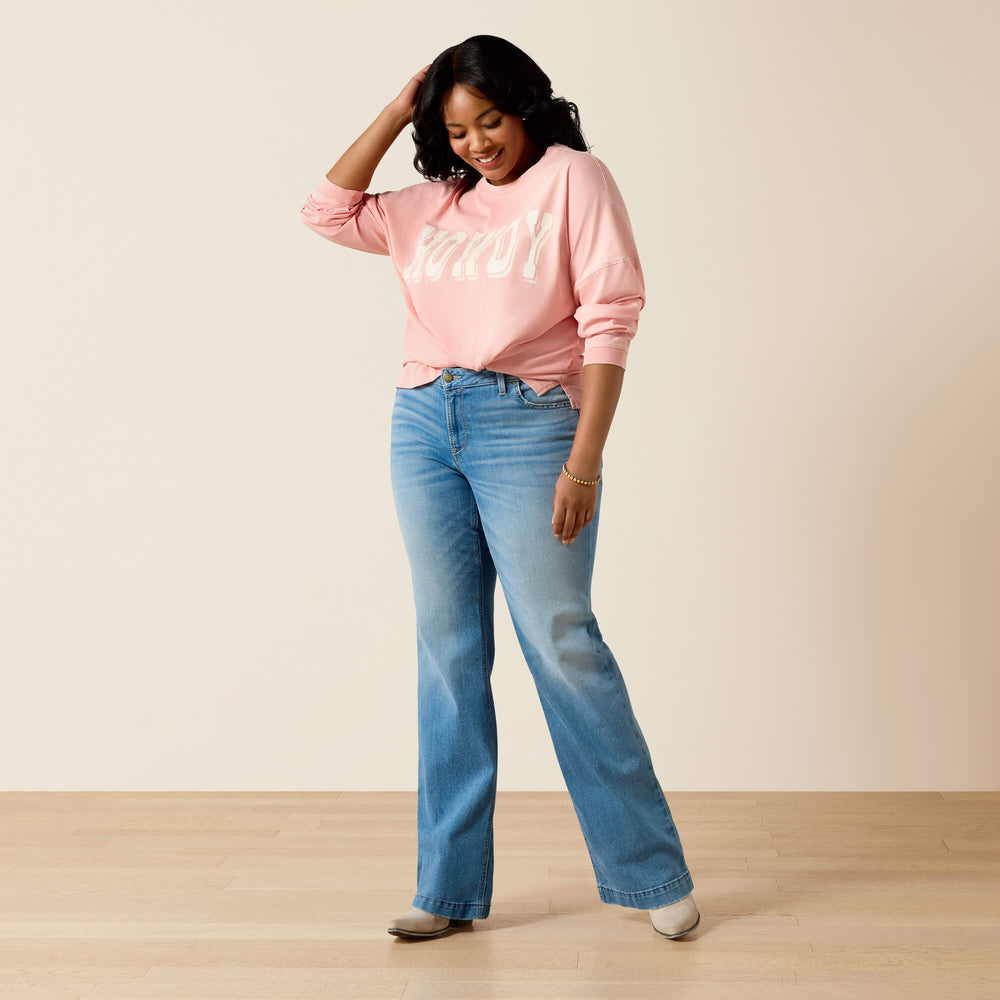 Canvas Oversized Long Sleeve T-Shirt