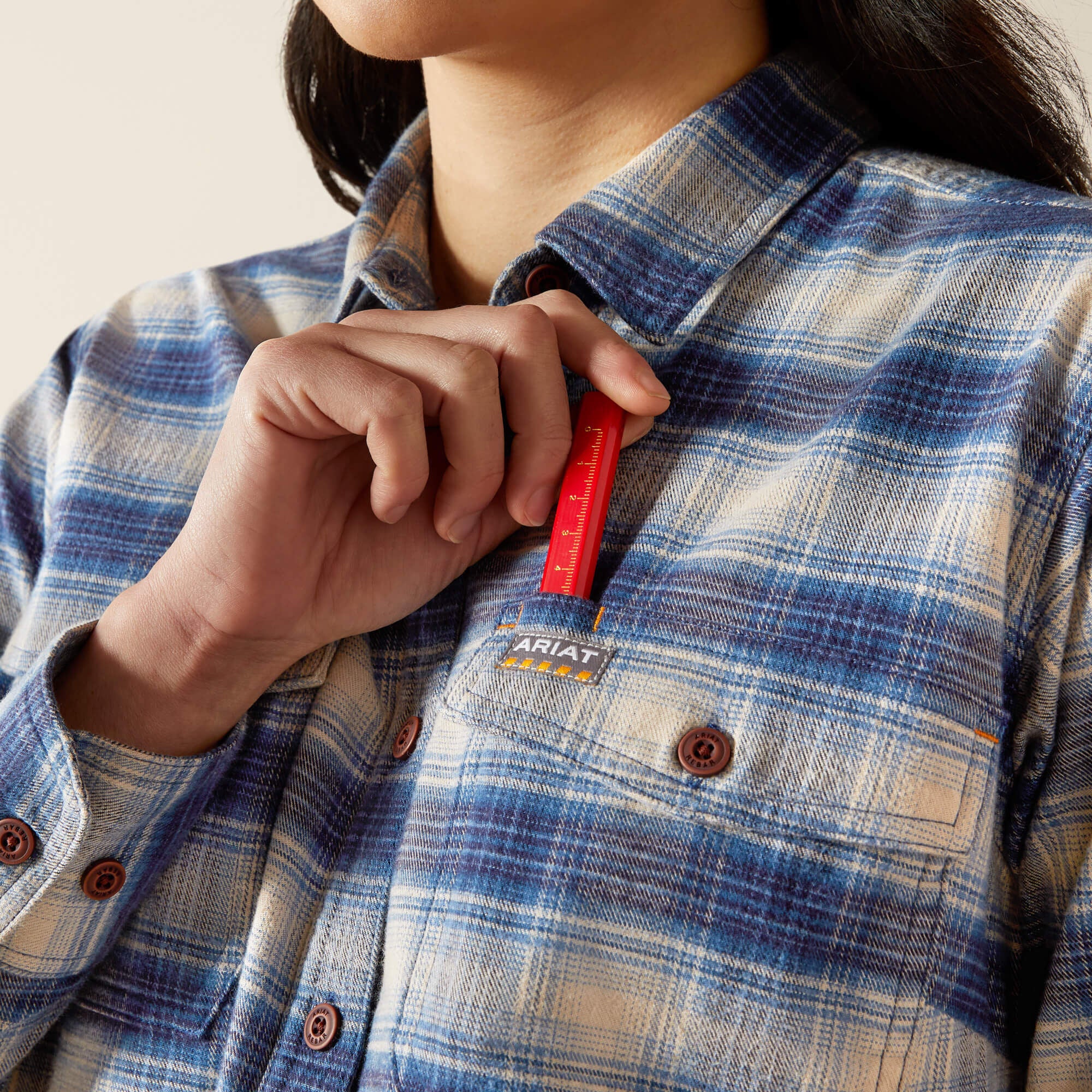 Rebar Flannel DuraStretch Work Shirt