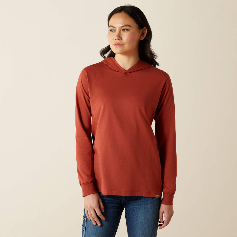 Rebar Cotton Strong Hooded T-Shirt