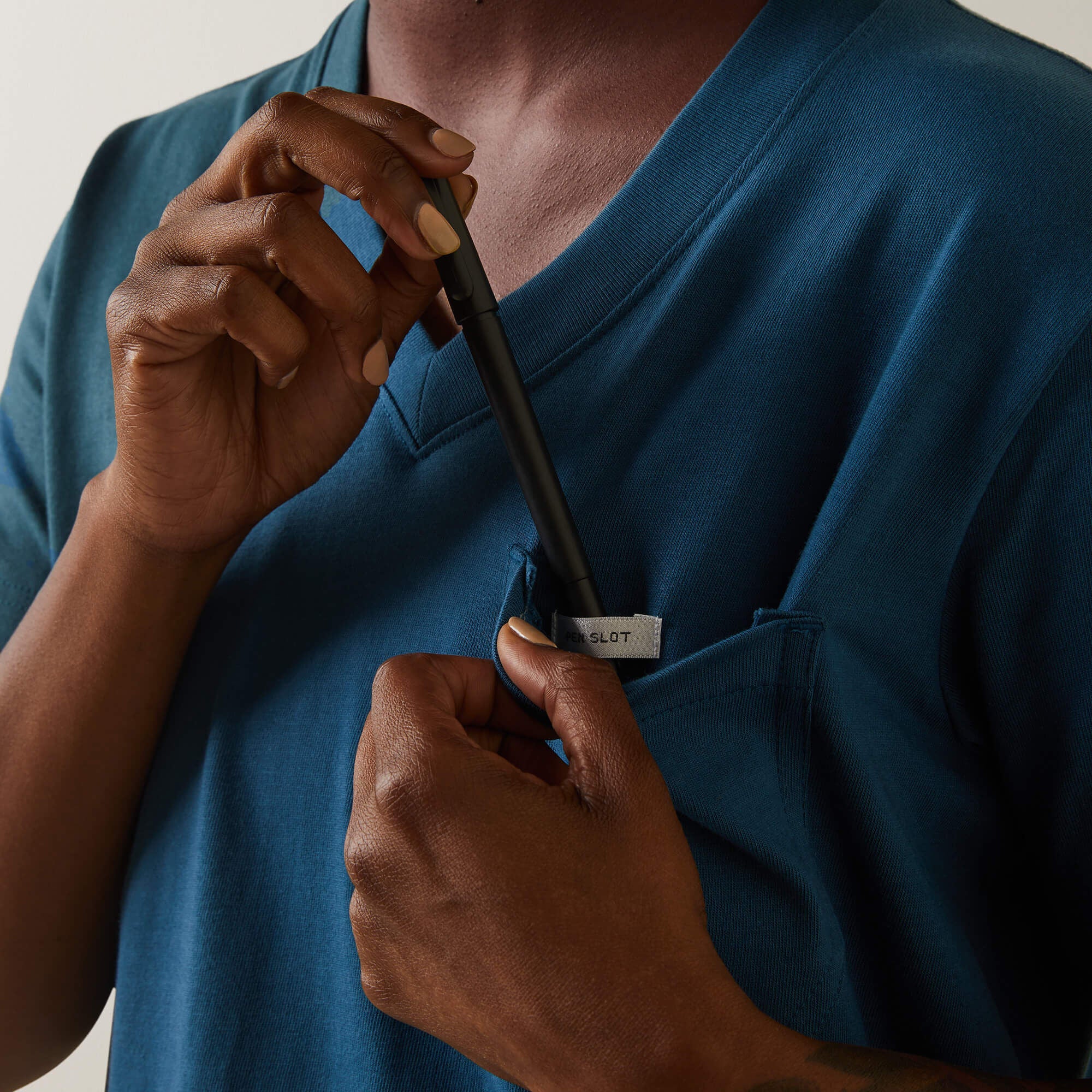 Rebar Cotton Strong American Flag Graphic T-Shirt