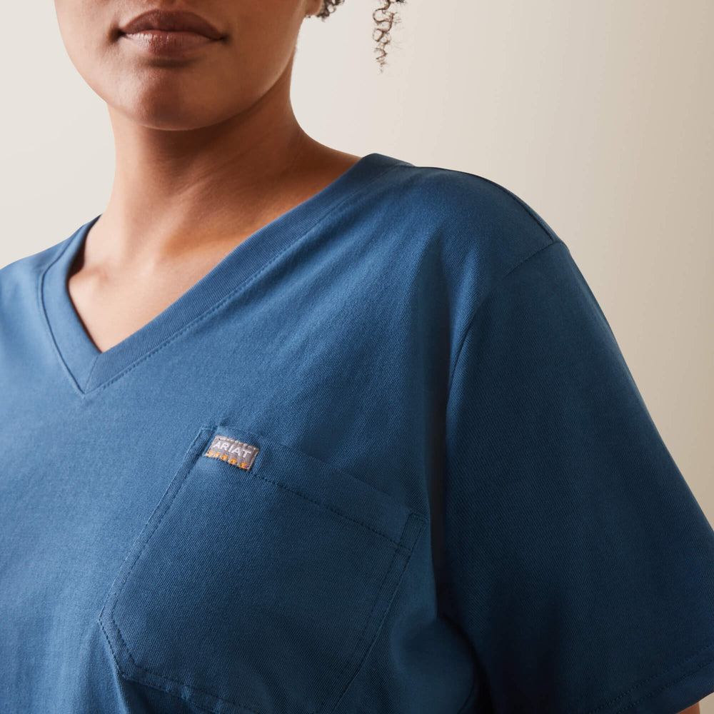 Rebar Cotton Strong American Flag Graphic T-Shirt