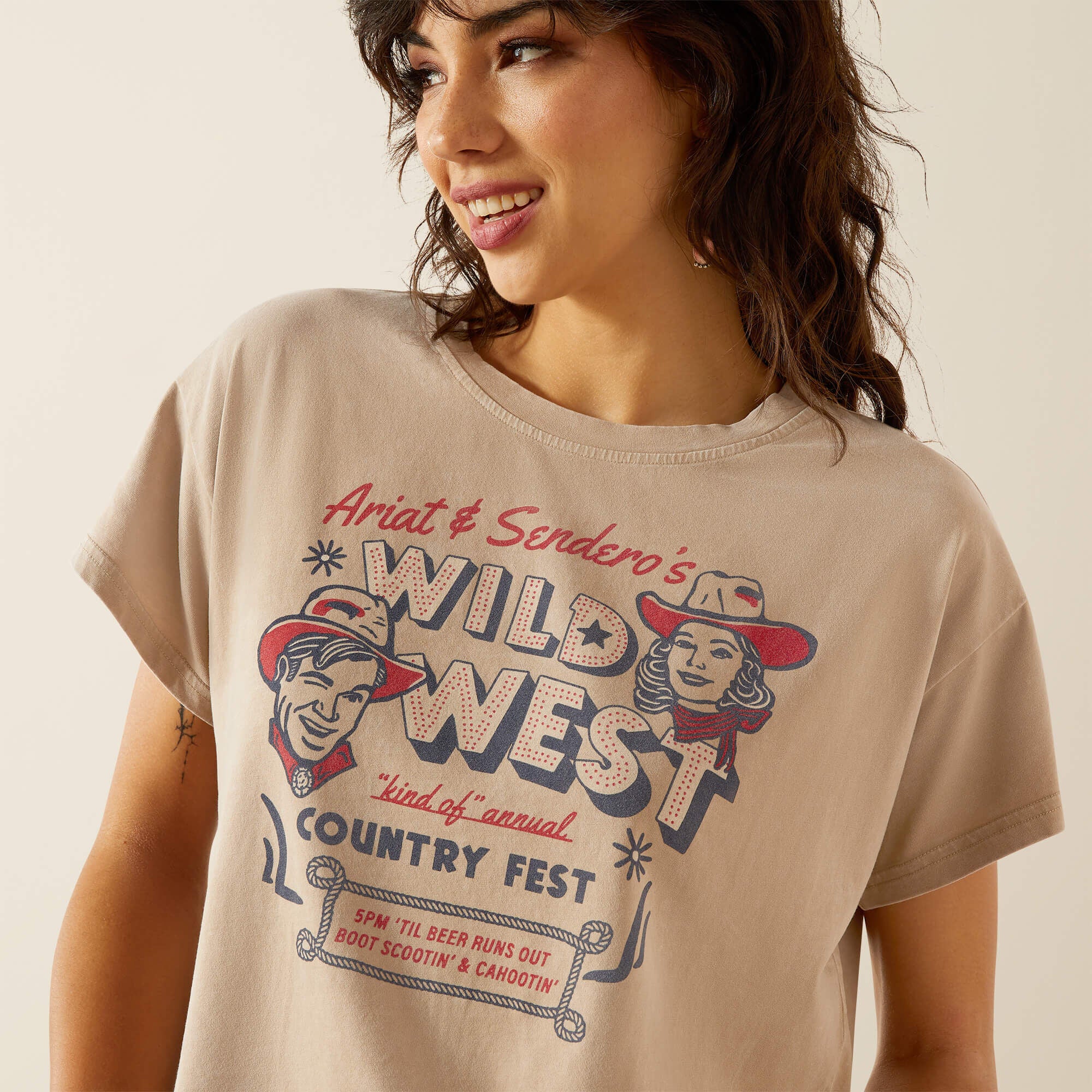 Sendero x Ariat Wild West Country Fest T-Shirt
