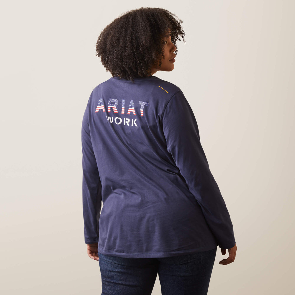 Rebar Workman USA Logo T-Shirt