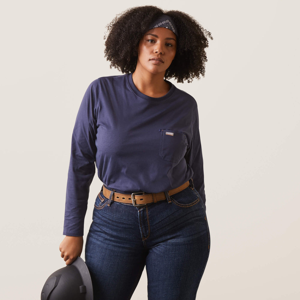 Rebar Workman USA Logo T-Shirt