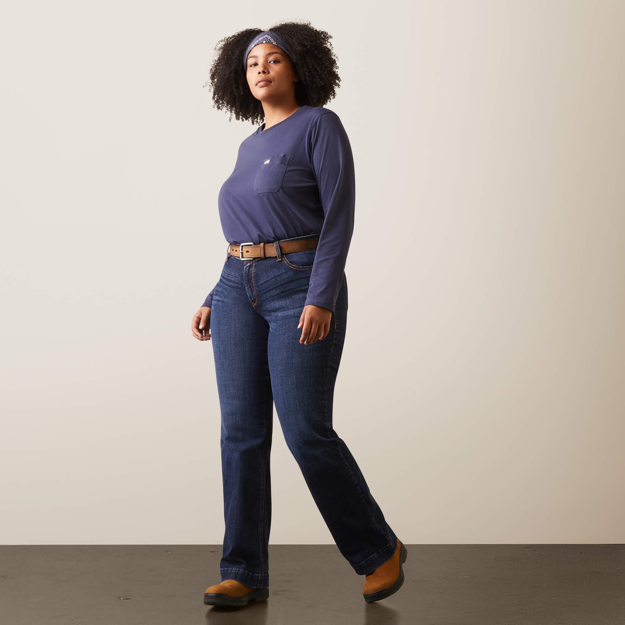 Rebar Workman USA Logo T-Shirt