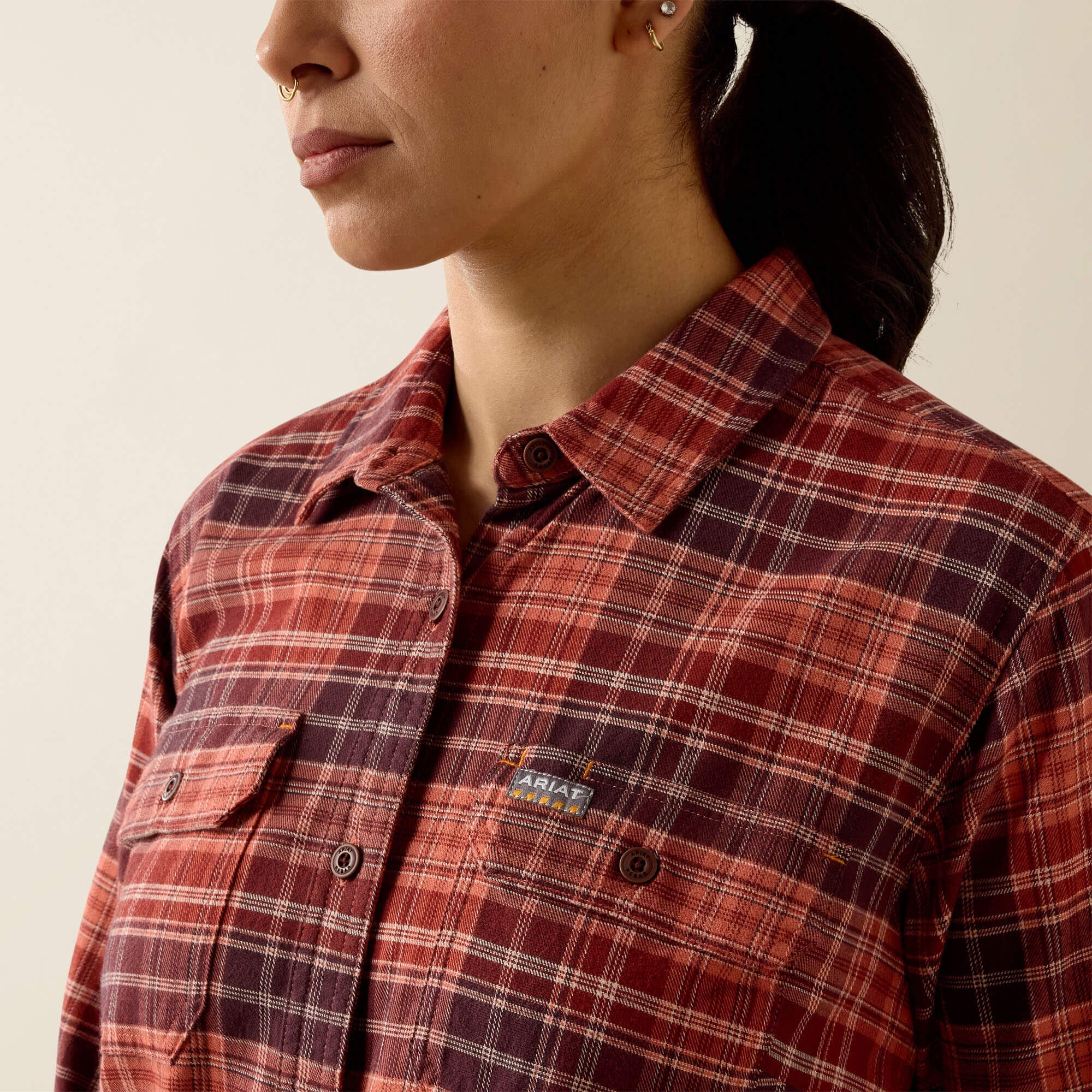 Rebar DuraStretch Flannel Tunic