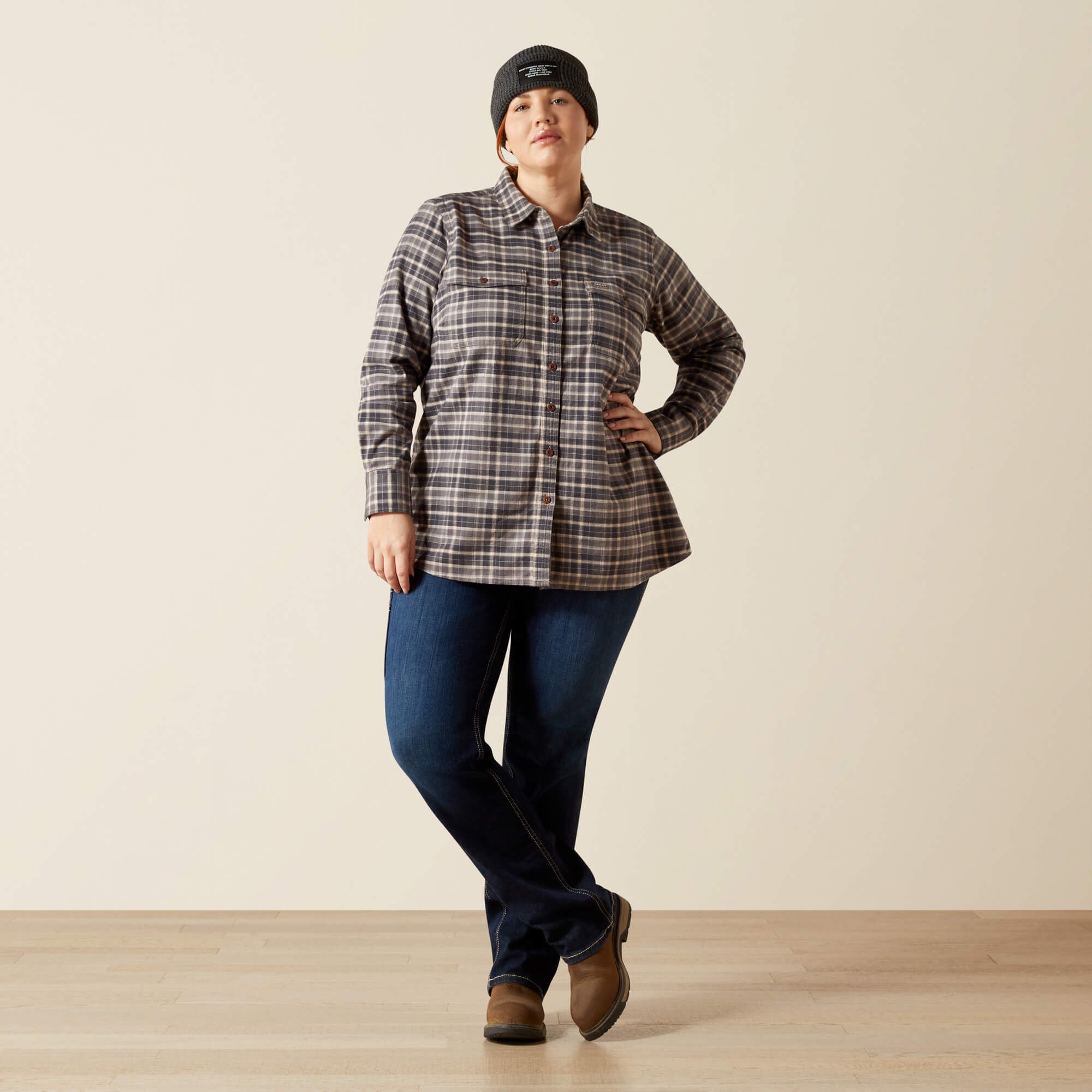 Rebar Flannel DuraStretch Work Shirt