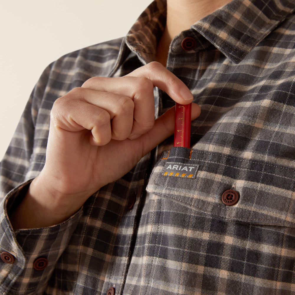 Rebar Flannel DuraStretch Work Shirt