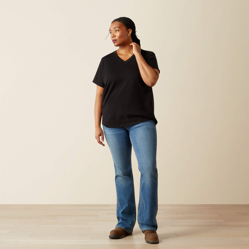 Rebar Cotton Strong Standard V-Neck T-Shirt