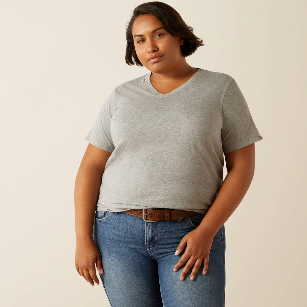 Rebar Cotton Strong Standard V-Neck T-Shirt