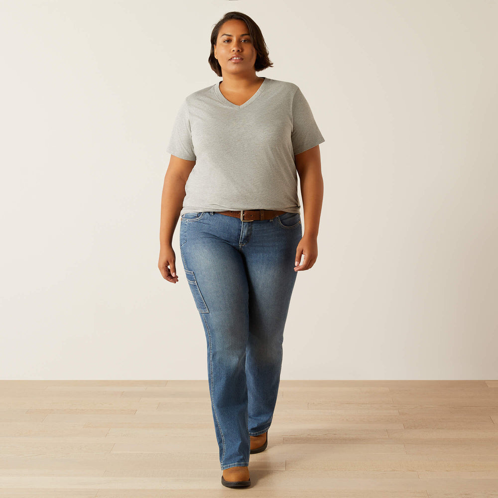 Rebar Cotton Strong Standard V-Neck T-Shirt