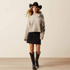 All In Embellished Sweater