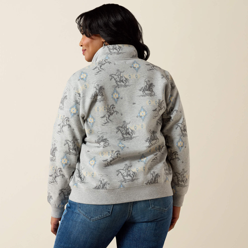 Sapphire 1/2 Zip Sweatshirt