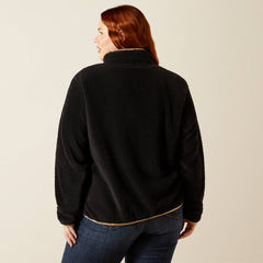 Berber Snap Front Sweatshirt