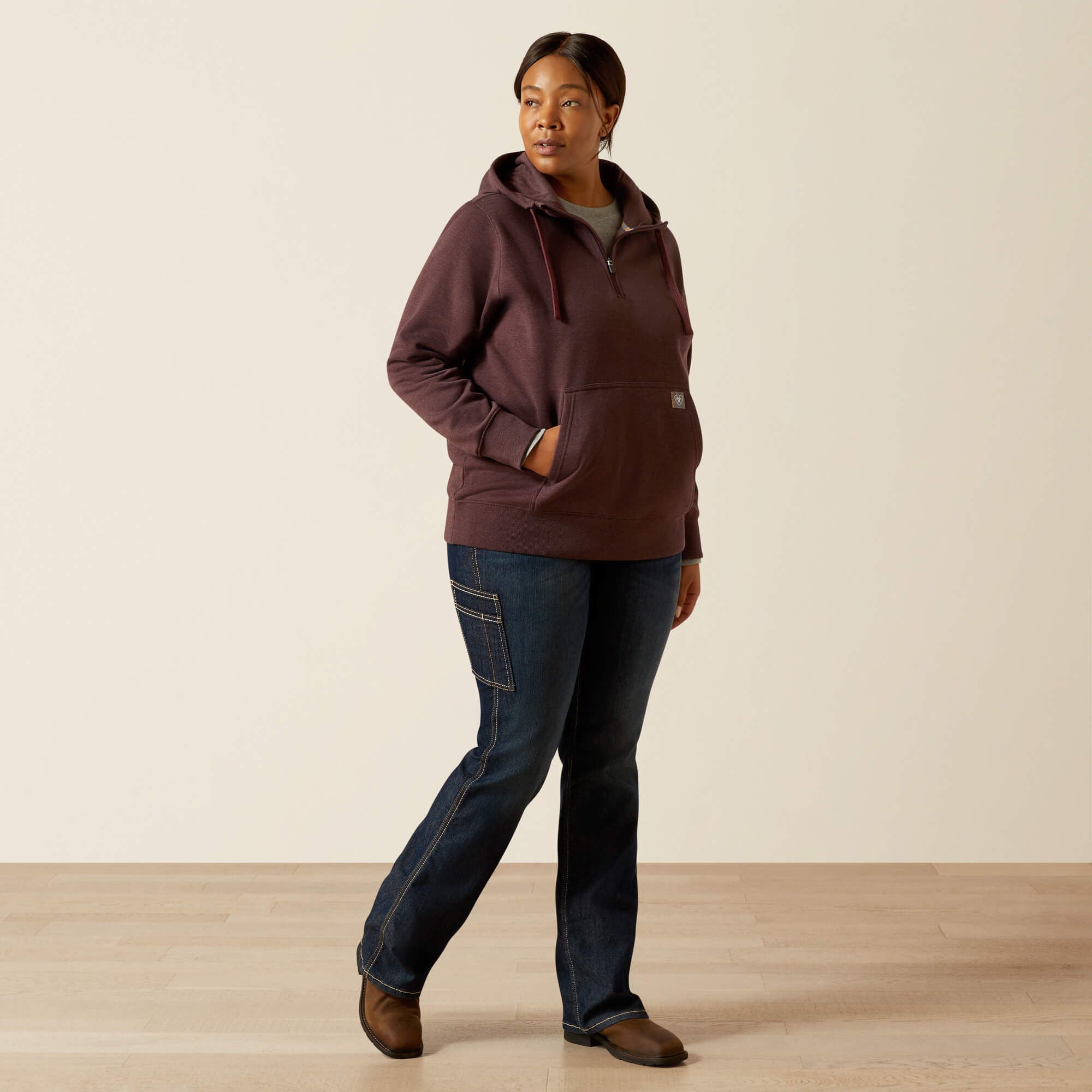 Rebar Skill Set 1/2 Zip Hoodie