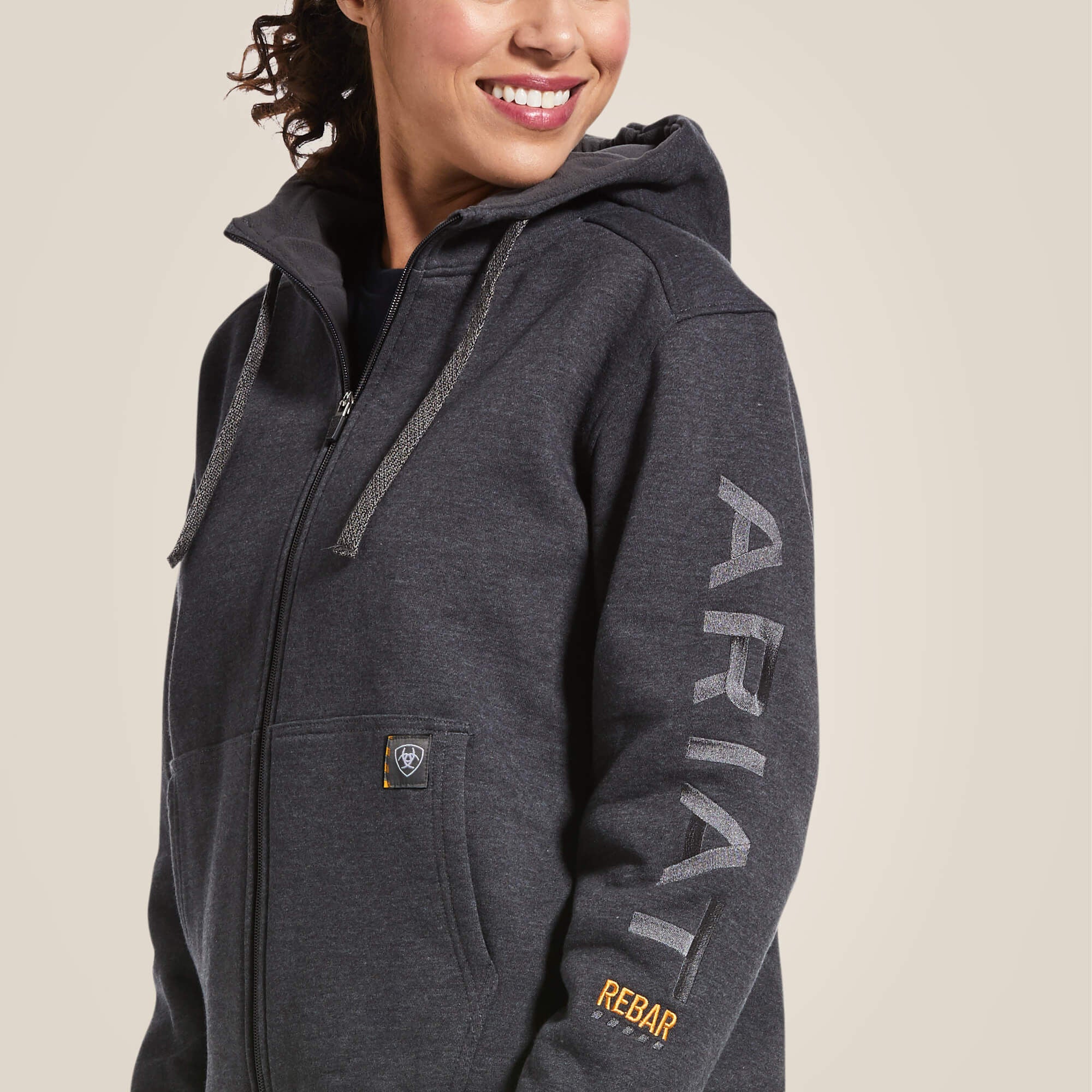 Rebar All-Weather Full Zip Hoodie