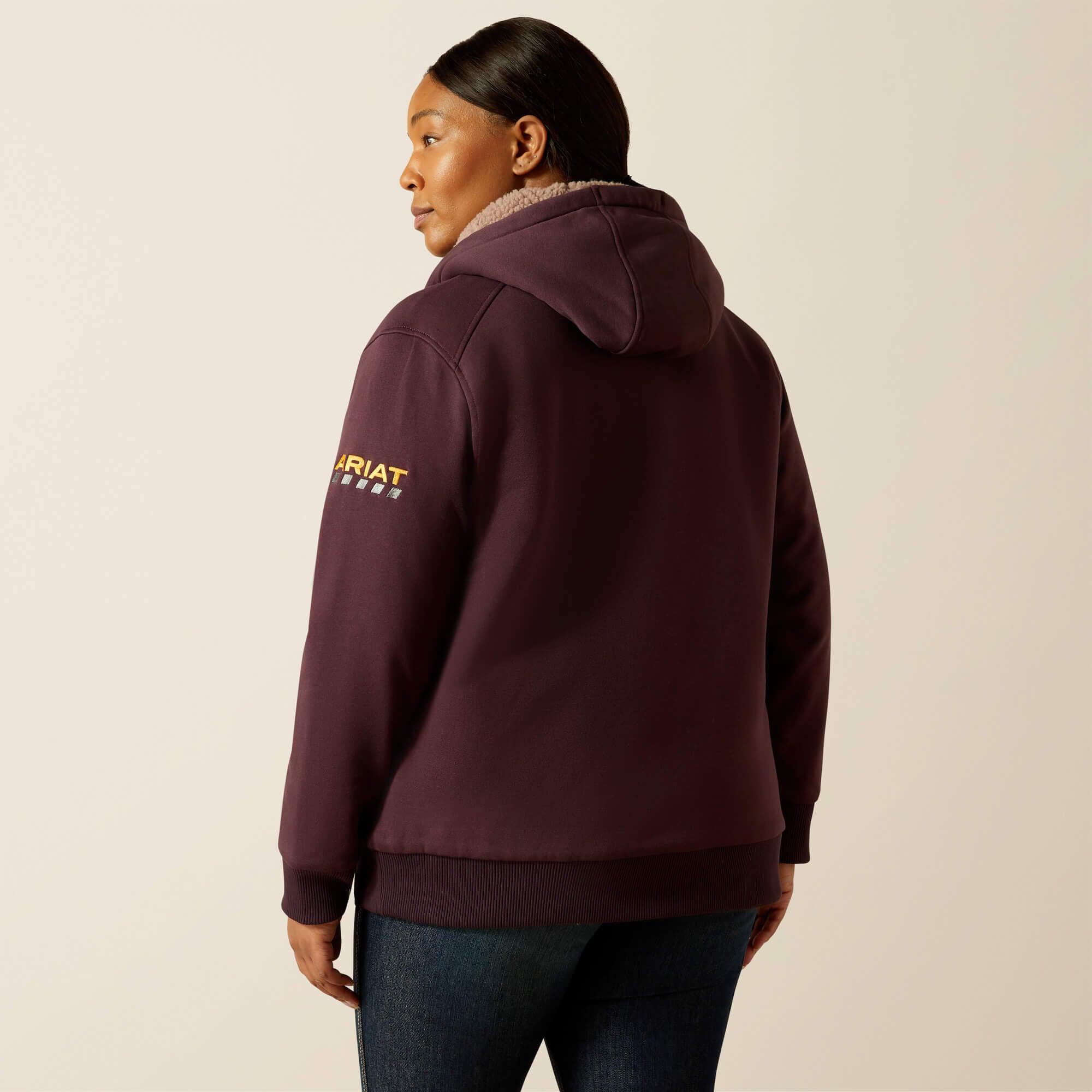 Rebar All-Weather Sherpa Full Zip Hoodie
