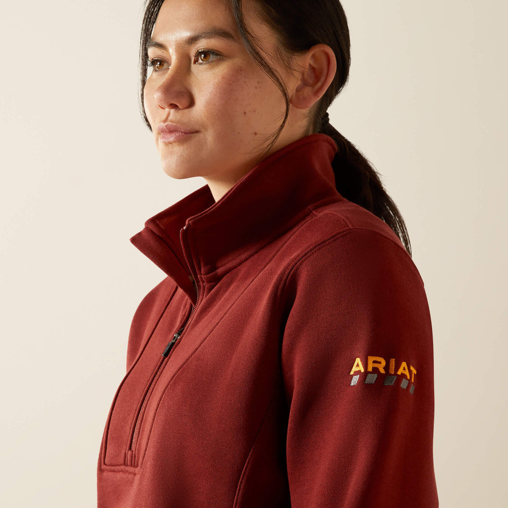 Rebar Traverse Funnel Neck Sweatshirt