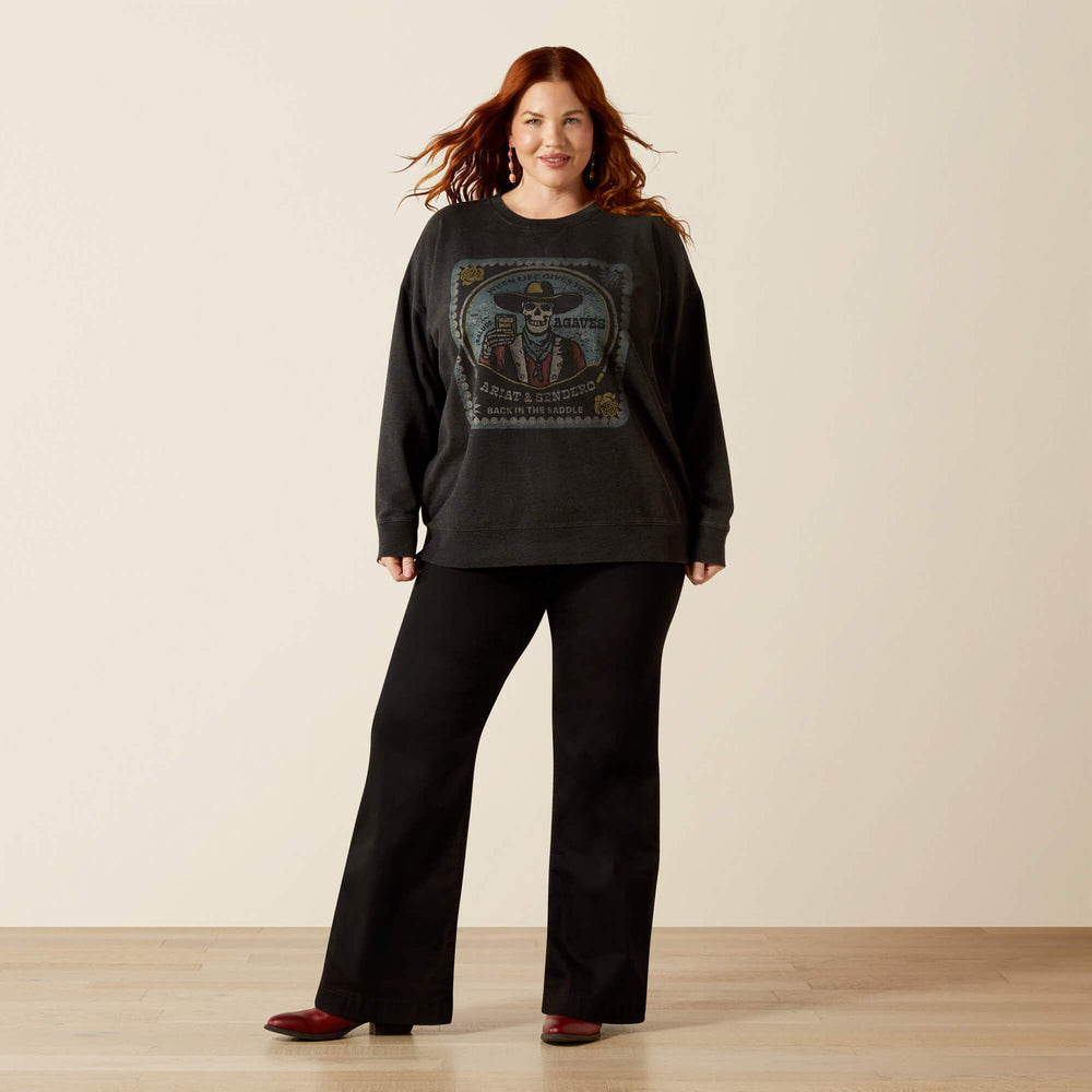 Oversize Sendero When Life Gives You Agaves Sweatshirt