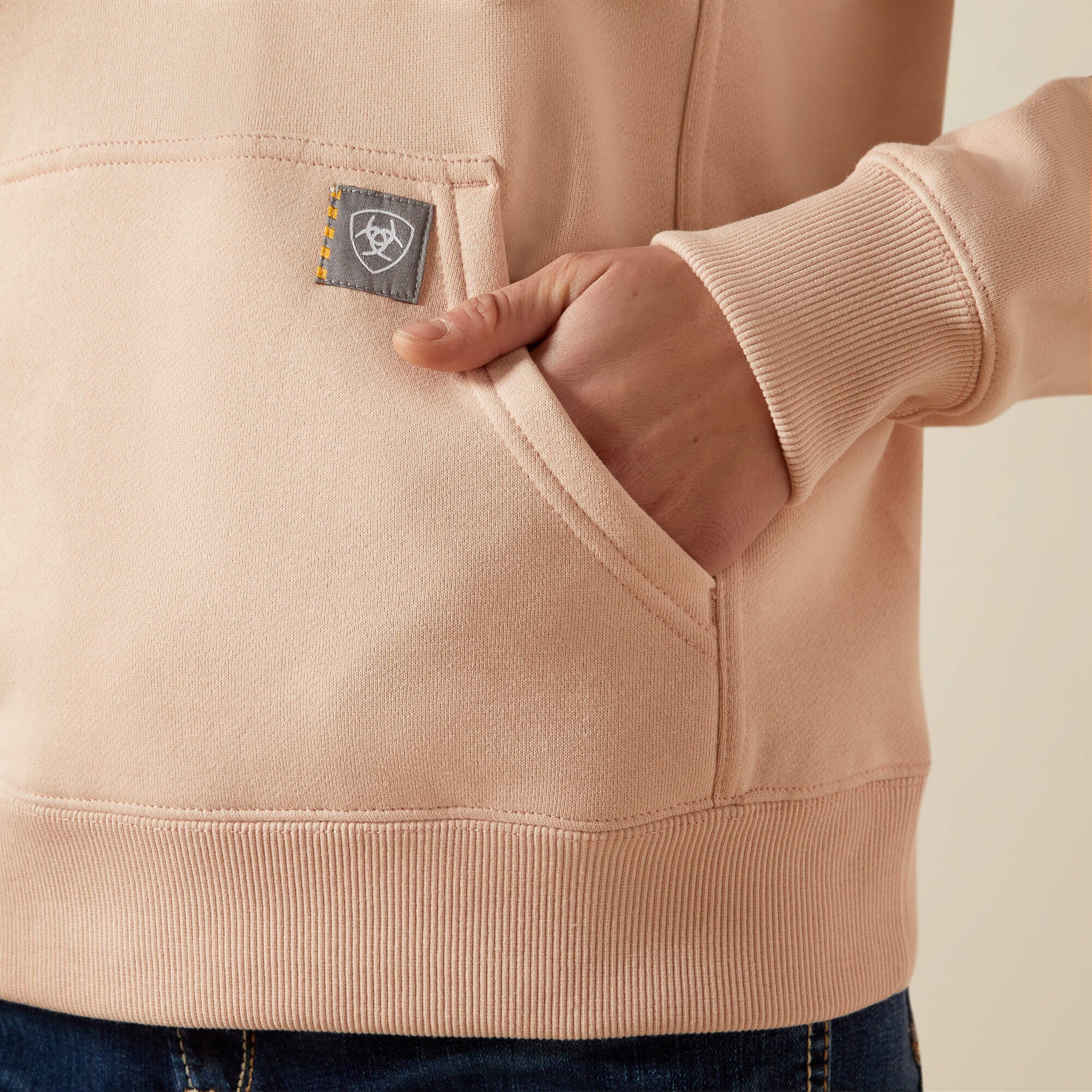 Rebar Traverse Funnel Neck Sweatshirt