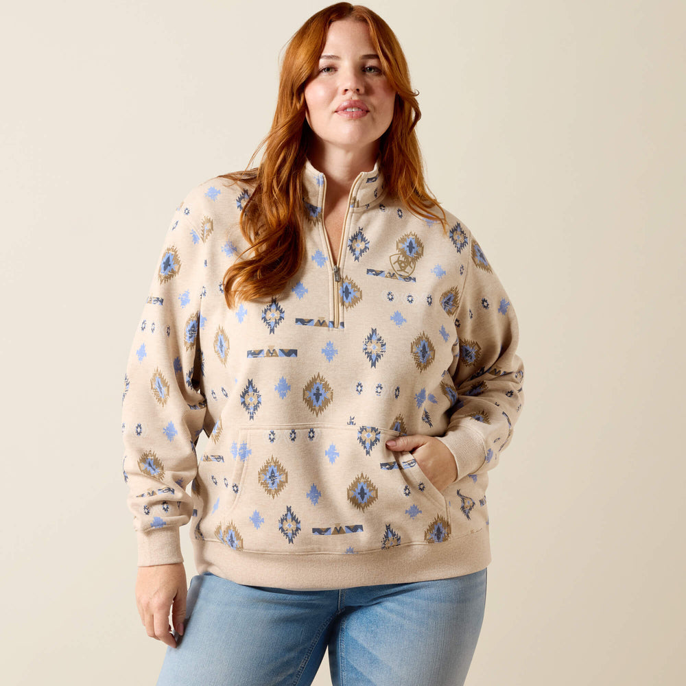 Sapphire 1/2 Zip Sweatshirt