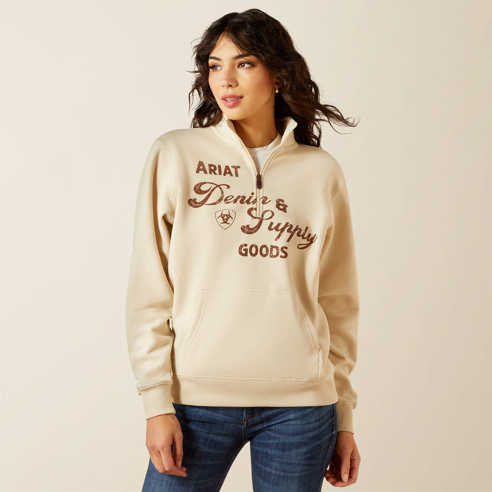 Denim and Supply 1/2 Zip Sweatshirt