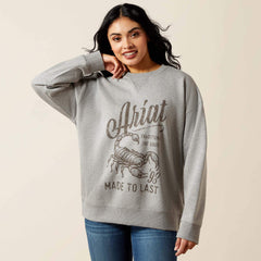 Scorpion Script Oversized Sweatshirt